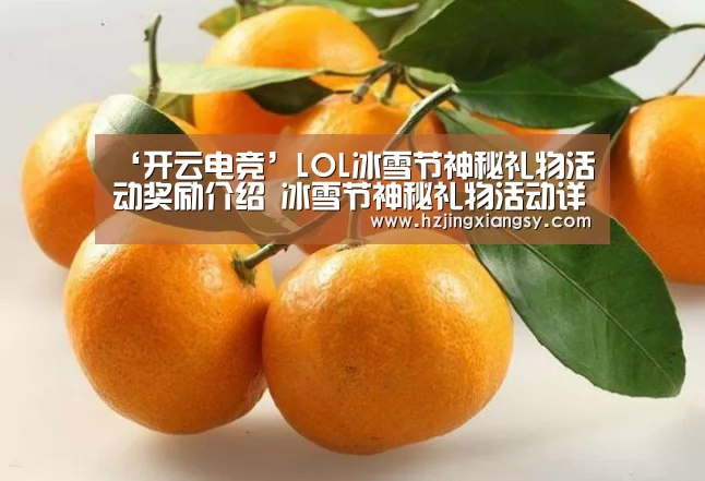 ‘开云电竞’LOL冰雪节神秘礼物活动奖励介绍 冰雪节神秘礼物活动详解(图4) 开云电竞